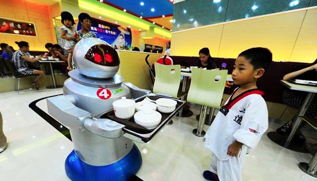 Restaurant-Robots-Chine